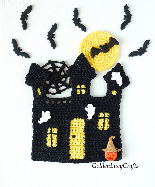 Haunted House Applique