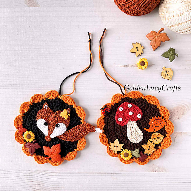Ravelry: Fall Ornament pattern by GoldenLucyCrafts