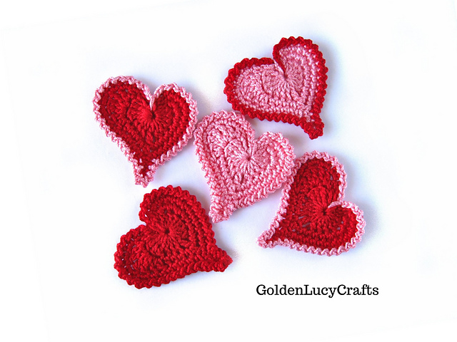 Asymmetrical Heart Applique