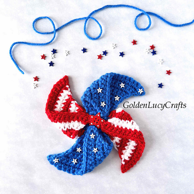 Patriotic Pinwheel