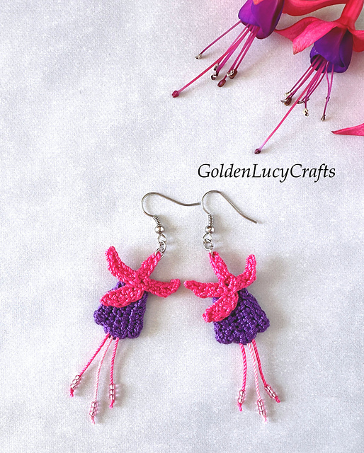 Fuchsia Earrings