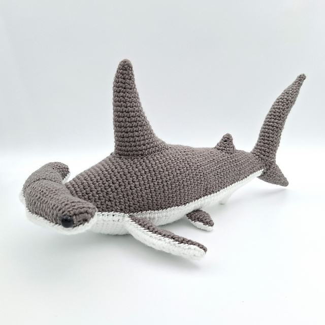 OTVEE Hammerhead Shark Pattern Eyeglass Pouch Microfiber Leather 並行輸入品 Holly the Hammerhead Shark Free Crochet Pattern By Elisa\u0027s Crochet