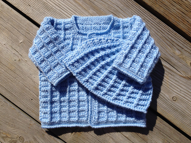 Snail Cardigan, Hat & Booties