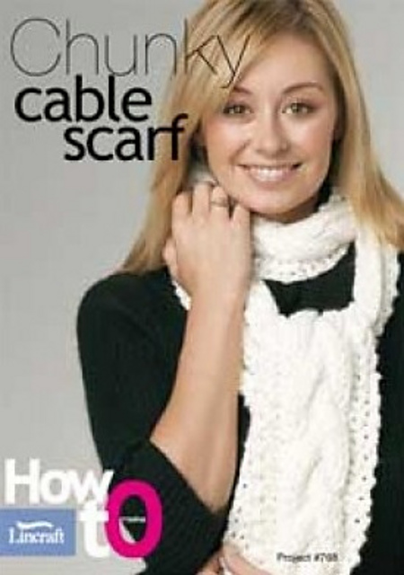 Chunky Cable Scarf