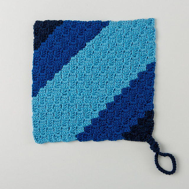 C2C Color Fade Dishcloth