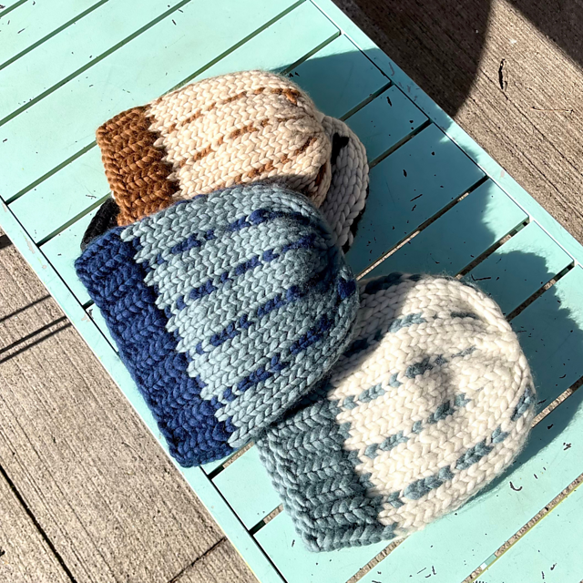 Dots & Dashes Beanie