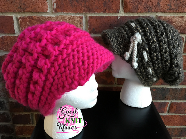 Slouchy Newsboy Hat