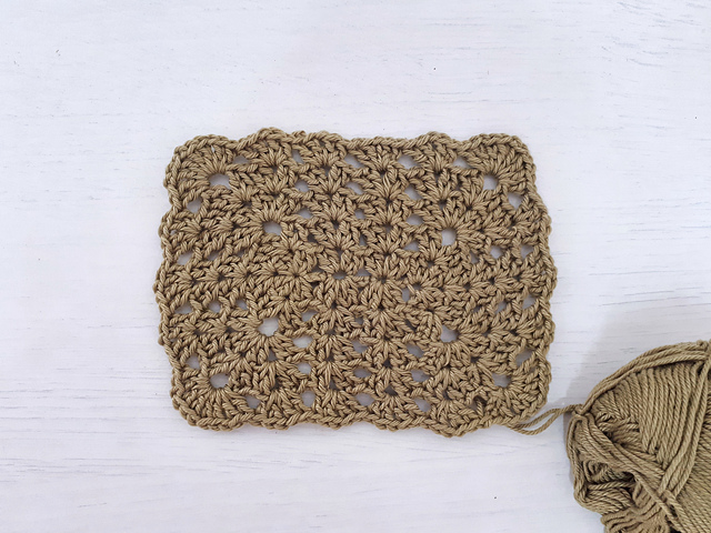 Iris Stitch in a Rectangle Placemat