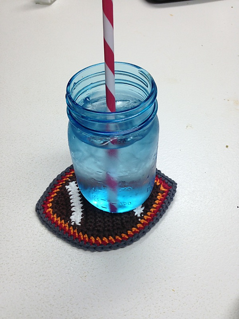 Mini Football Coaster/Applique