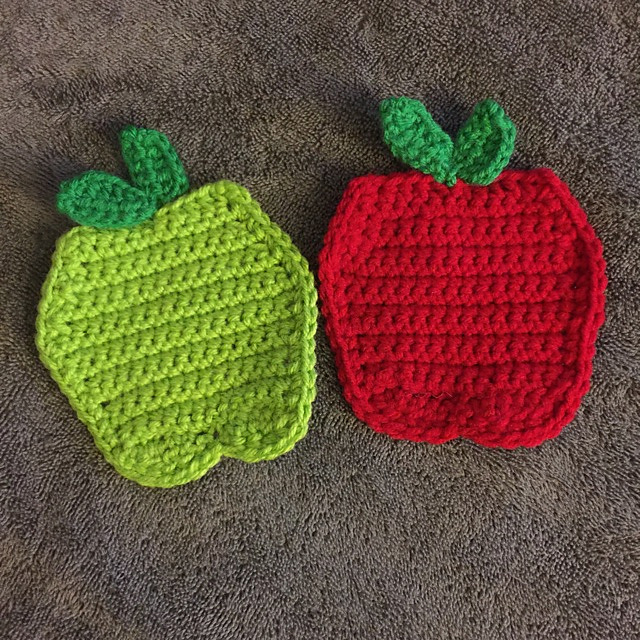 Apple A Day Coaster