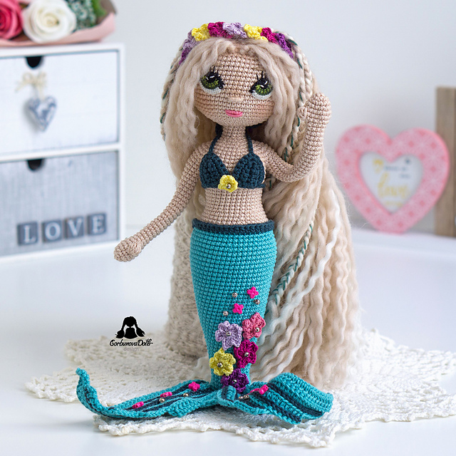 Ravelry: Crochet Mermaid pattern by Yulia Gorbunova