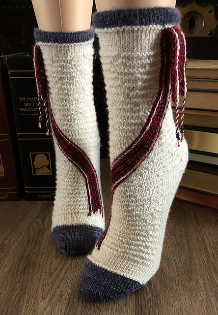Bibliophile's Mark Socks