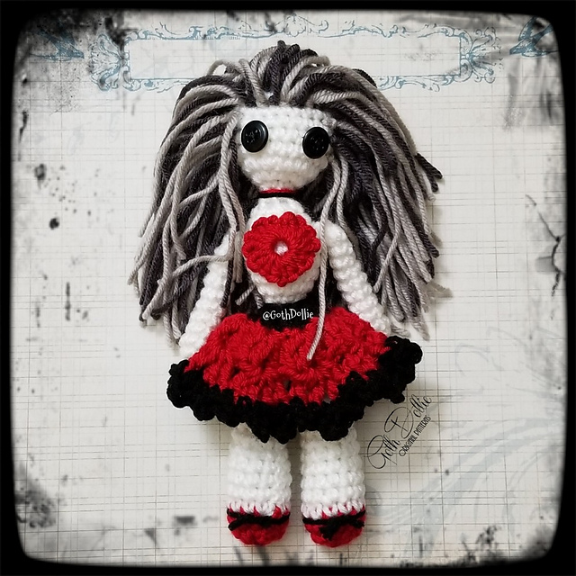 Amigurumi Witchii doll