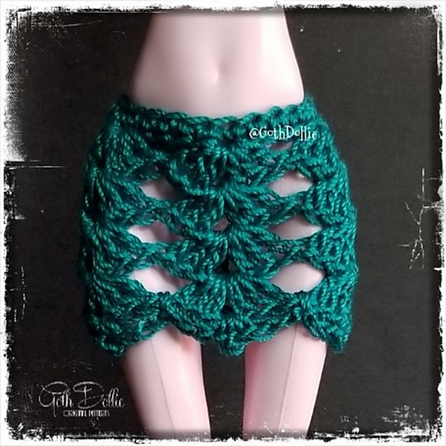 Monster Ever After High Lace Skirt #1
