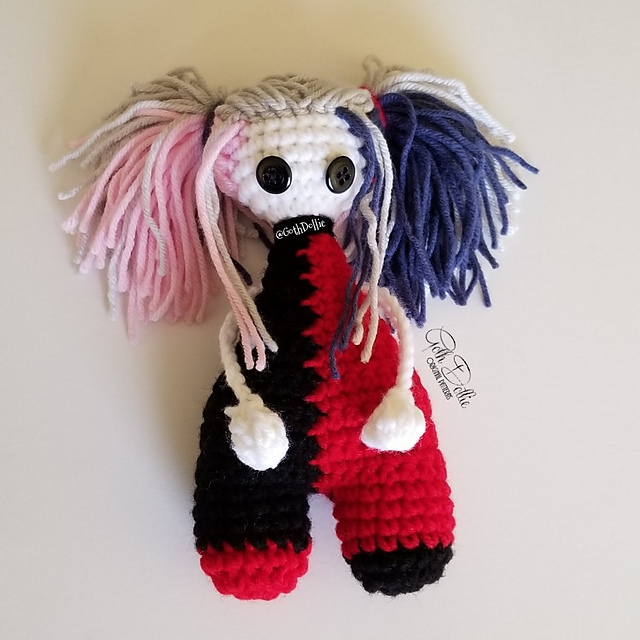 Amigurumi Bootyful Harley doll