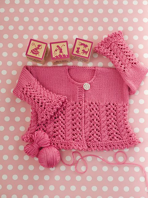 Lace and Cable Cardigan