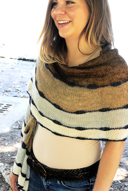 Not Your Grandmother’s Pearls Shawl