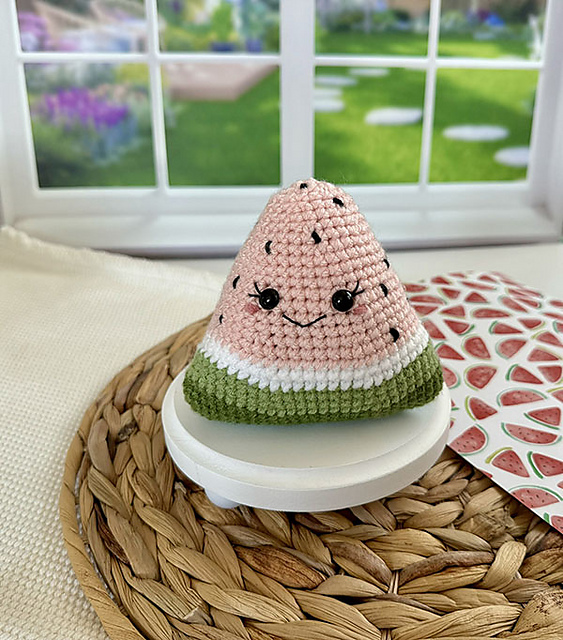 Amigurumi Watermelon