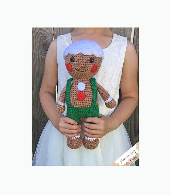 Amigurumi Gingerbread Boy