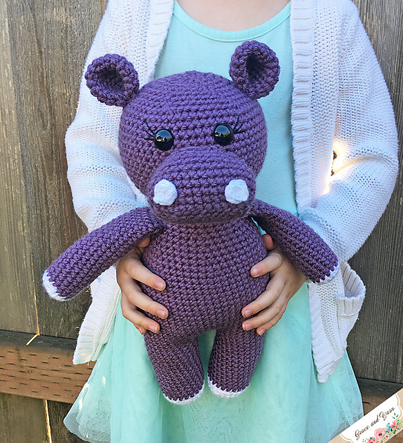 Amigurumi Hippopotamus
