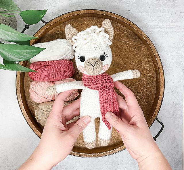 Ravelry: Amigurumi Llama pattern by Grace and Yarn