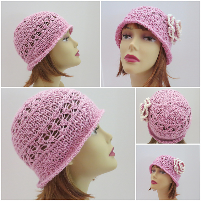 Carol's Summer Downton Cloche