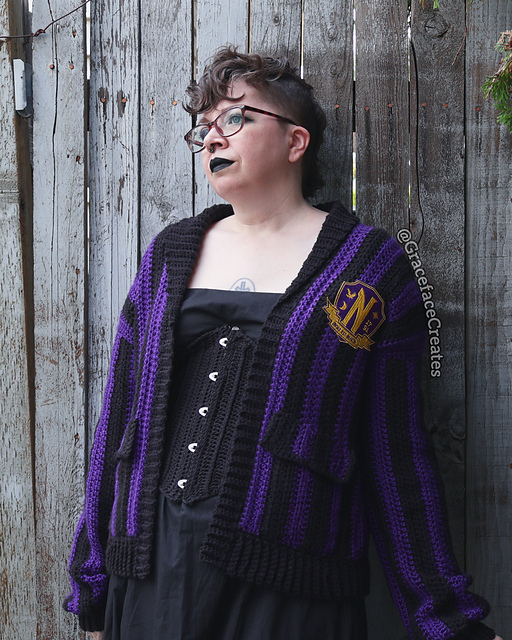 Raven School Cardigan