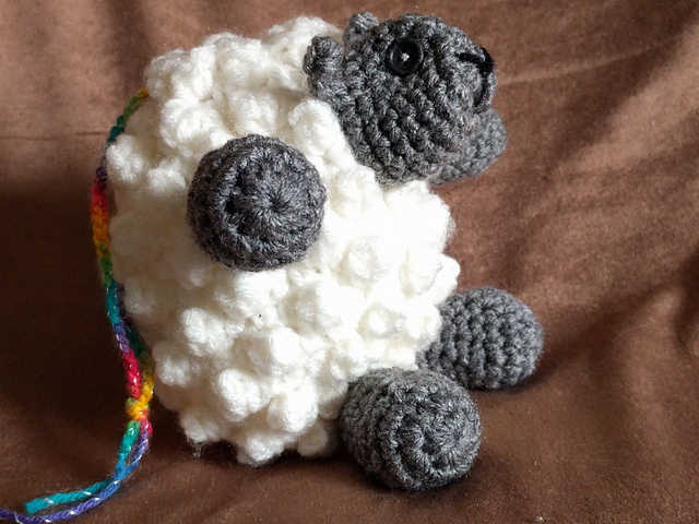 Sheep Drawstring Bag
