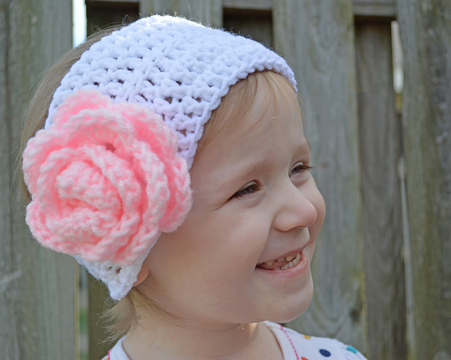 Pretty Bows & Flowers Headband/Earwarmers