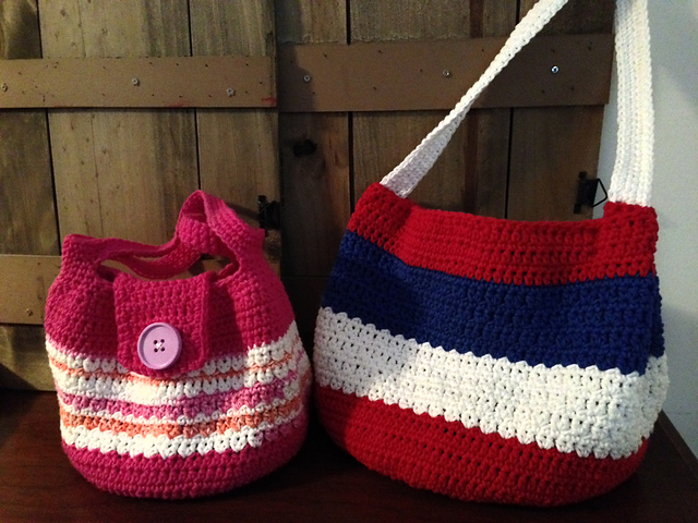 Ravelry: Summer Fun Handbag & Tote pattern by Gramma Beans