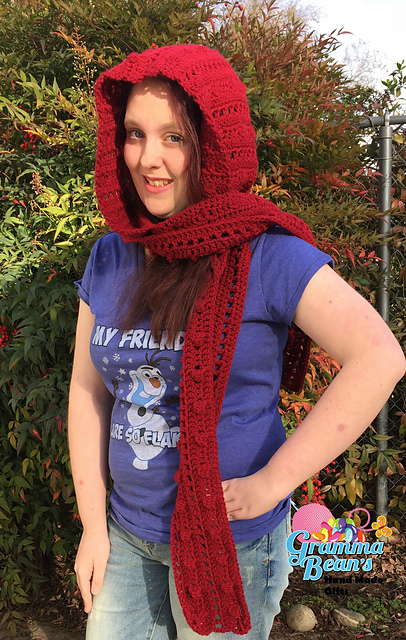 Winter Dreams Hooded Scarf