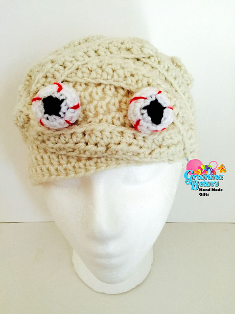 Mummy Monster Beanie