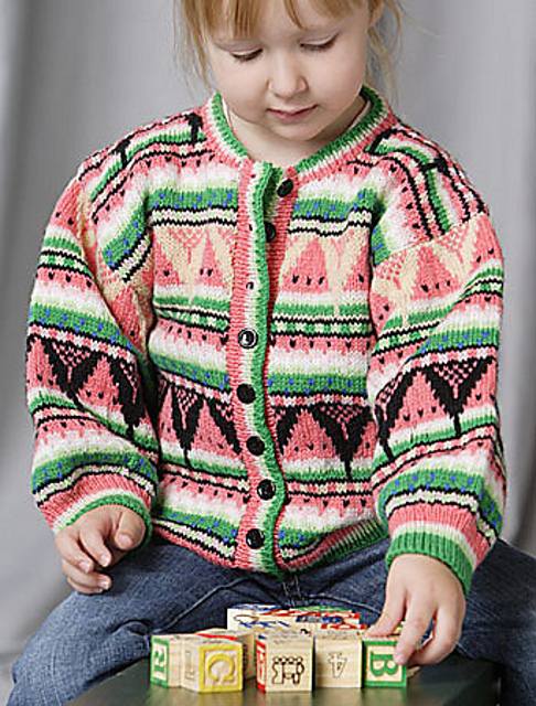 Watermelon Cardigan