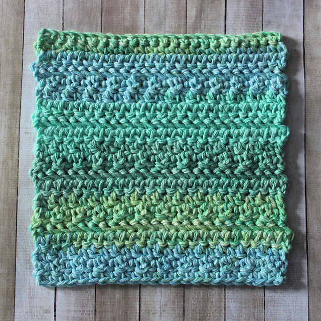 Biscotti Pattern Ravelry: Biscotti Stripes Dishcloth pattern by Grandma Duck Designs