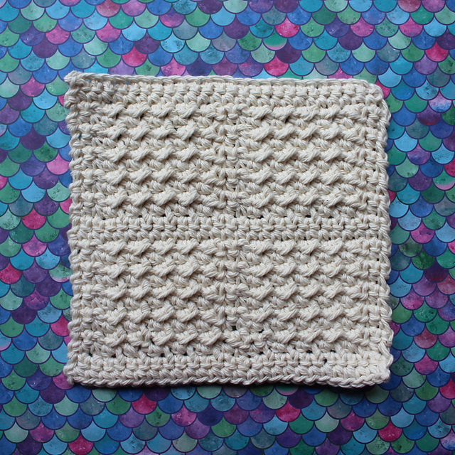 Cottage Windows Dishcloth