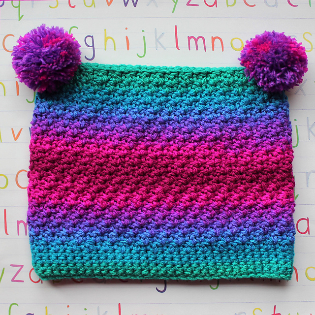 Popsicle Pom-Pom Hat