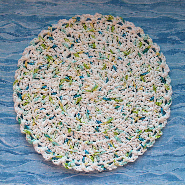Ferris Wheel Dishcloth