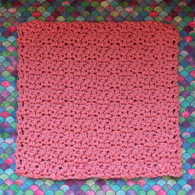 Double Lemon Peel Dishcloth