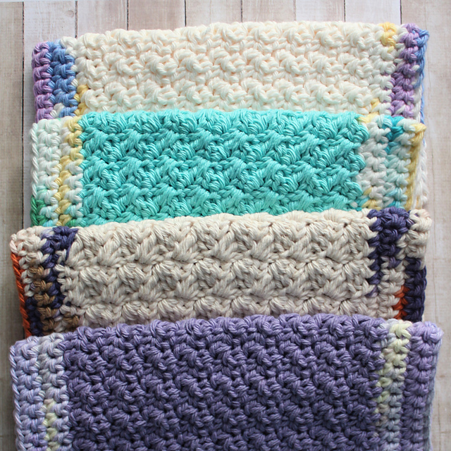 Snippets & Scraps Series #2 Scrappy Dishcloths