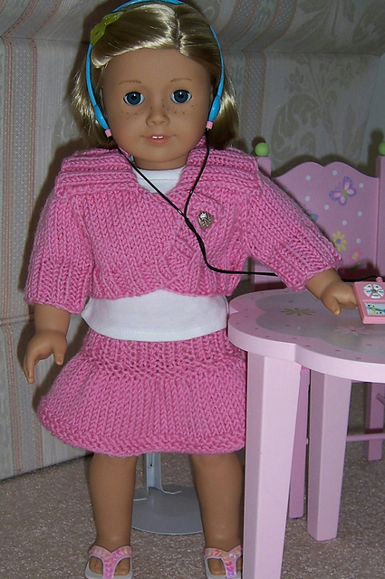 Bolero for 18-inch Dolls
