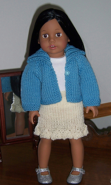 Straight Skirt for 18" Doll