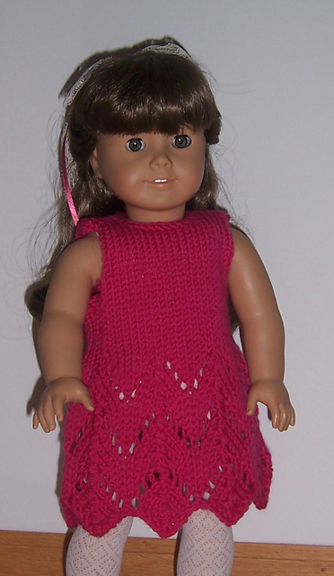 Fishtail Lace Sundress for 18" Doll