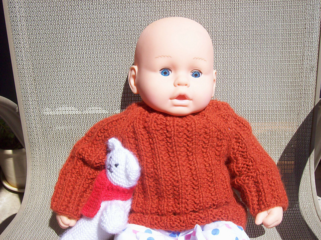 Teddy's Baby Pullover