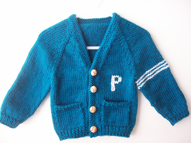 Baby Varsity Sweater
