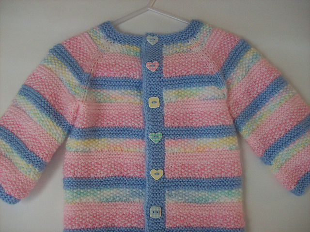 Stash Buster Baby Sweater