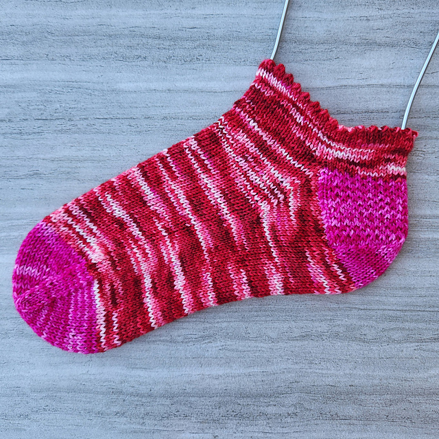 Picot Shorties Socks