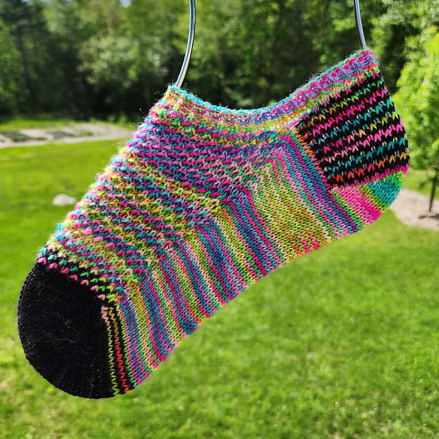Rainbow Road Ankle Socks