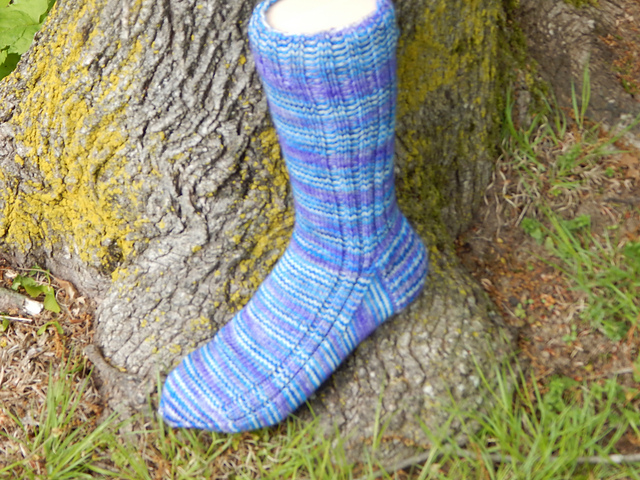Ribbing on the Side Socks