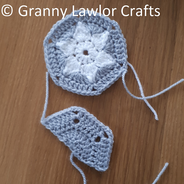 Granny Hexagon Star