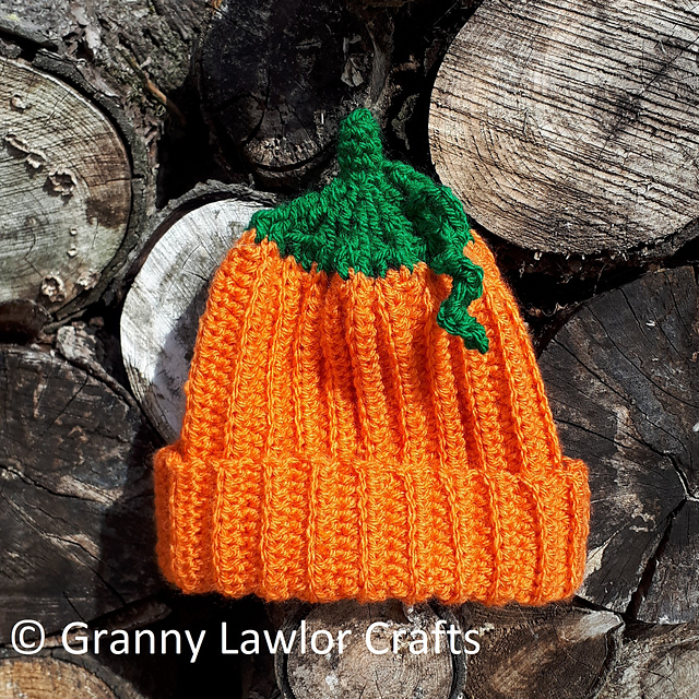 Baby Pumpkin Hat